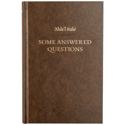Some Answered Questions